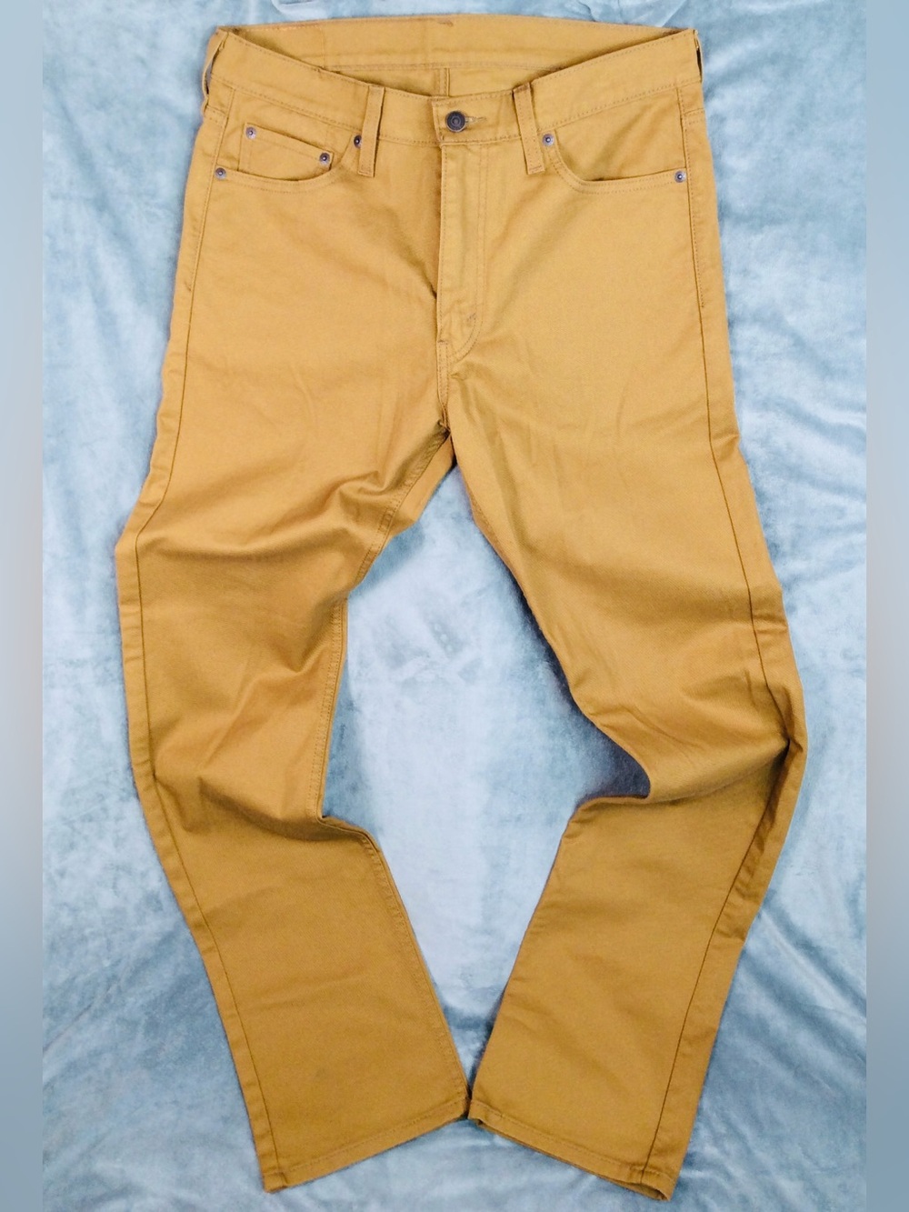 Levi's Men's Chino Pants in Mustard Tan